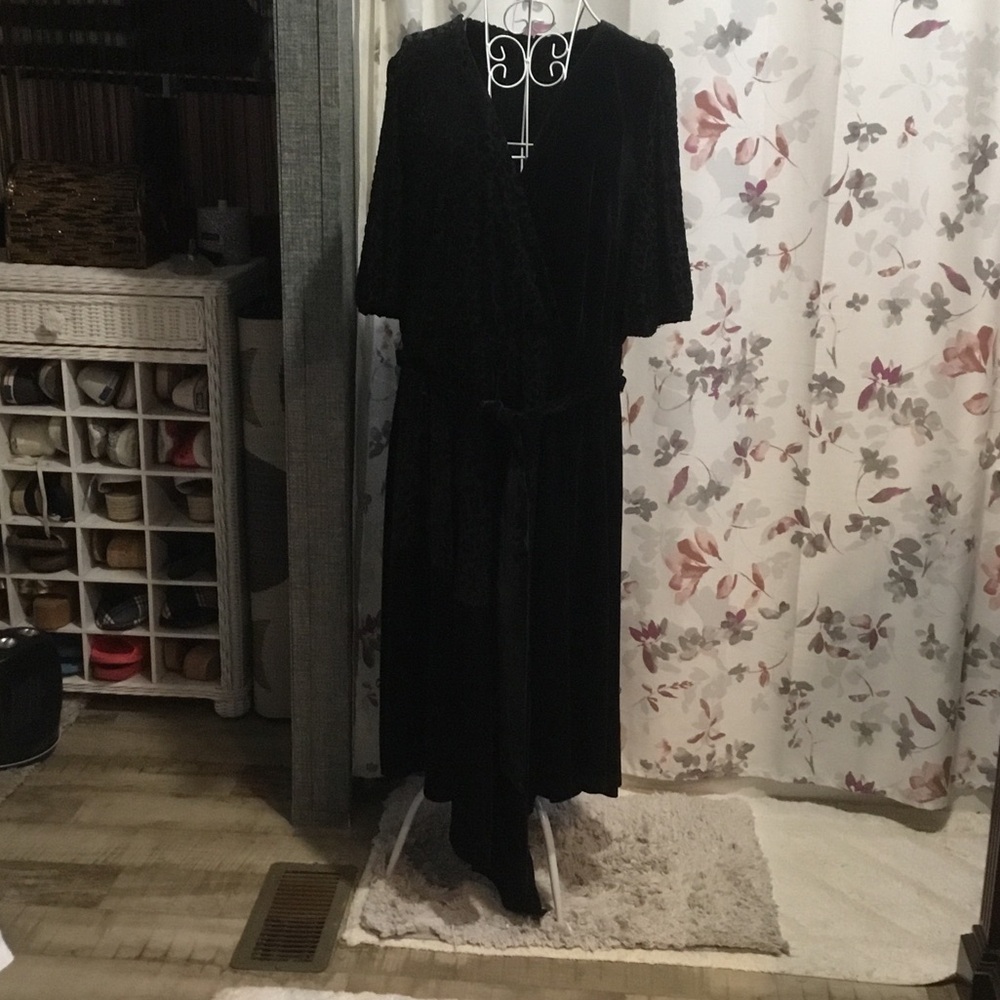 Lane Bryant Black High Low Dress